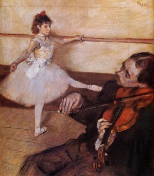 Edgar Degas : The Dance Lesson